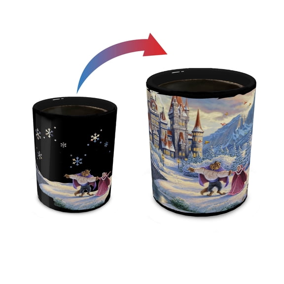 Disney (Beauty and the Beast - Winter Enchantment) Morphing Mugs® Heat-Sensitive Clue Mug MMUGC1506