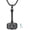 #08 Thors Hammer_Black, variant on Urn Necklace for Human Ashes 925 Sterling Silver Memorial Necklaces Cremation Jewelry for Women Men Mom