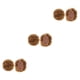 thumbnail image 1 of Soidarity Extensión de moño afro hermosa y manejable de fibra para cabello natural para mujeres a la moda Q9 6H27 Type1 NO1, 1 of 6