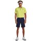 thumbnail image 2 of Polo de Golf Under Armour para Hombre Estándar Tech Amarillo Lima, 2 of 5