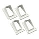 thumbnail image 2 of Kit de soporte para barandilla de escalera de PVC de 2" x 3 1/2", soporte para cerca, fácil de instalar y reemplazar. 4 piezas, 2 of 9
