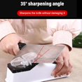 thumbnail image 4 of Electric Knife Sharpener, Kitchen Knife Sharpener Electric Knife Scissor Sharpener For Quick Sharpening Polishing, Plug In, 4 of 5