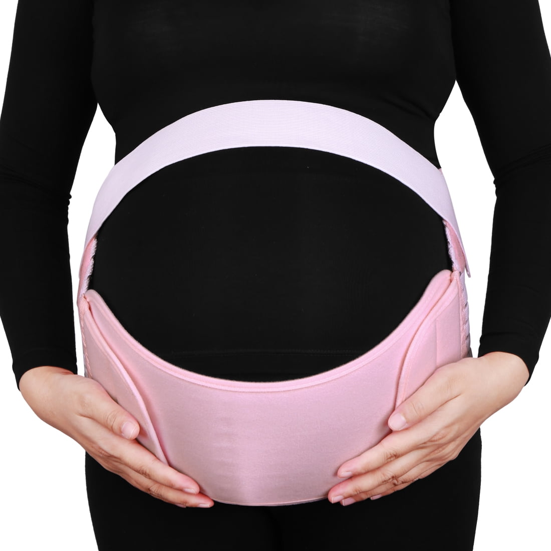 Unique Bargains Maternity Antepartum Belt Pregnancy Support Waist Belly Band Brace L