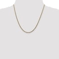 thumbnail image 2 of 14K Yellow Gold chain Curb 20 in 2.5 mm 2.5mm Semi-Solid Link, 2 of 5