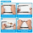 thumbnail image 4 of Uxcell Home Picture Frames, Photo Frames  for Wall Mount and Table Top Display(8x10inch, Silver), 4 of 8