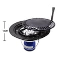 thumbnail image 4 of Parrilla portátil de viaje para el hogar para acampar, bandeja para , de interior, olla para hornear, utensilios para hornear, placas Sunnimix Estufa de placa de barbacoa, 4 of 8