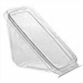 thumbnail image 2 of Safe T Fresh Tamper Evident Plastic Sandwich Wedge Hinged Container (72), 2 of 3