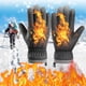 thumbnail image 5 of Guantes de invierno para montar a caballo al aire libre con pantalla táctil | Guantes deportivos cálidos y resistentes al viento con palma antideslizante | Forro polar suave con aislamiento térmico, 5 of 5