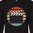 thumbnail image 4 of Inktastic Movie Film Clapboard Long Sleeve T-Shirt, 4 of 5