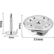 thumbnail image 2 of 120 Pairs Butterfly Clutch Tie Tacks Pin Back Replacement with 8mm Length 4mm Width Blank Pins for Craft Making (4mm, Silver), 2 of 5