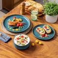 thumbnail image 4 of vancasso, 18 Piece Dinnerware Set, Stoneware Tableware Set For 6, Blue Dishes Plate, 4 of 8