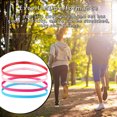 thumbnail image 4 of Sonducket Paquete de 4 diademas elásticas deportivas antideslizantes para el hogar, banda para el sudor de Yoga, bandas para el pelo de Ropa Deportiva, Zapatos Type 3 NO2, 4 of 6