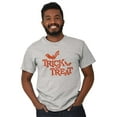 thumbnail image 4 of Happy Halloween Trick or Treat Bats Men's Graphic T Shirt Tees Brisco Brands M, 4 of 4