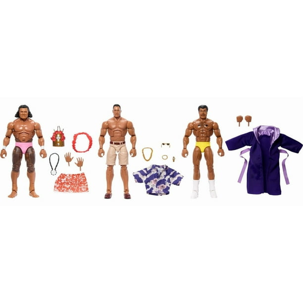 WWE Mattel Elite Maivia家族 3個セット WWE Mattel Elite Maivia家族 3個セット WWE Elite Action Figure The