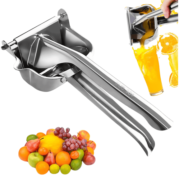 Fresh Fruit Juice Extractor,Upgrade Hand Juicer Squeezer Lemon Juicer Manual Hand Press with Ergonomic Grip, Easy to Clean for Orange Citrus Pomegranate Lime Grapefruit Kitchen Tool