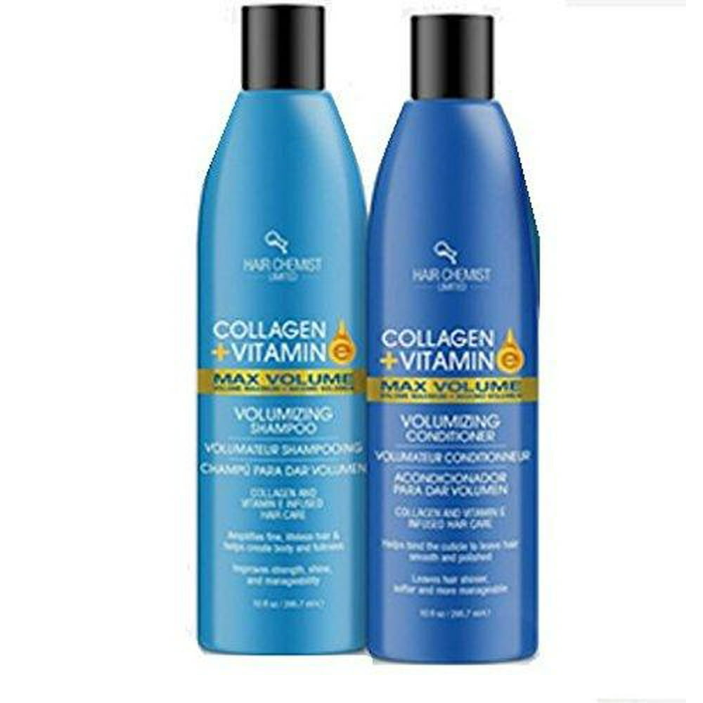 Hair Chemist Collagen and Vitamin E Max Combo Volume Shampoo 10 ounce