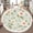 Color 1, variant on Washable Non Slip 4ft Round Rug, Forest Trees Misty Pastel Pink Purple Woodland Circle Area Rugs with Tassels Carpet for Nursery Bedroom Living Room Playroom Tent rug Tent Castle
