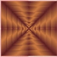 thumbnail image 1 of Ahgly Company Machine Washable Indoor Square Transitional Bright Orange Area Rugs, 5' Square, 1 of 7