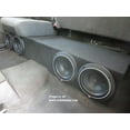 thumbnail image 4 of 2007-2013 Chevy Silverado/GMC Sierra Crew Cab Quad 8 Front Fire Subwoofer Box, 4 of 4