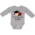 thumbnail image 3 of Inktastic Loved by My Nana Grandchild Boys or Girls Long Sleeve Baby Bodysuit, 3 of 5