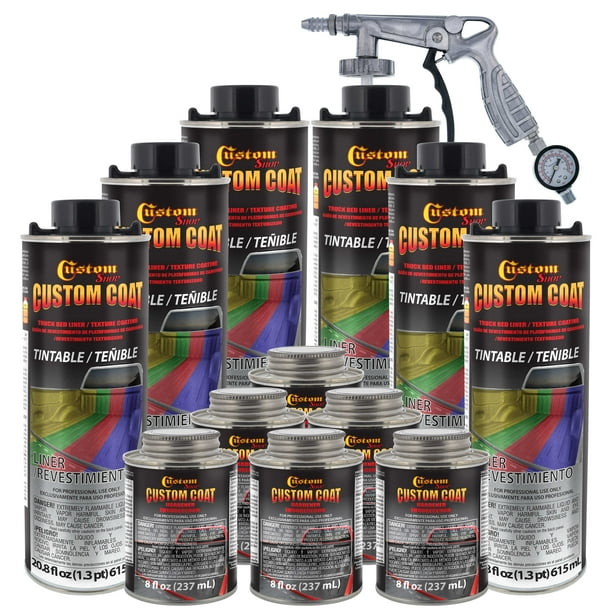 Custom Coat Tintable Base Only 1.5 Gallon (6 Quart) Urethane SprayOn