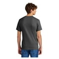 thumbnail image 2 of Port & Company Men's Comfortable Short Sleeve Tall Core Blend T-Shirt Charcoal 4XLT, 2 of 5