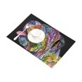 thumbnail image 2 of BSDHOME Sets de Table de Cuisine Colorés pour Chien 12x18 Pouces, 2 of 4