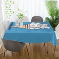 thumbnail image 3 of Yayeee Tablecloths 60" x 90" Rectangle Wrinkle Resistant Party Table Cover, Ice Cream Cat, 3 of 8