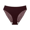 thumbnail image 5 of BLVB Underwear for Women Seamless No Show Panties Ladies Lace Bikini Lightweight Briefs Underpants, 5 of 5