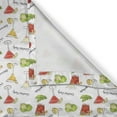thumbnail image 6 of Ambesonne Colorful Valance & Curtain, Cocktail Party Drinks, 55"x45", Multicolor, 6 of 6