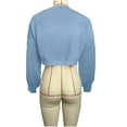 thumbnail image 6 of Women's Cropped Zip-Up Hooded Active Jacket - Lightweight Breathable Gym & Casual Wear, 6 of 6