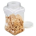 thumbnail image 2 of Rubbermaid Square Food Storage Jar, 3.8 Litre, White, 2 of 5