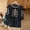Navy, variant on Tittly Womens Linen Shirt Camisas De Lino Para Mujer Linen Button Up Shirts for Women Tops For Women Floral Cotton Linen 3/4 Sleeve V Neck Button Boho Ethnic Beige
