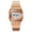 Rose Gold, variant on AOMXGD Vintage Waterproof Stainless Steel Strap Digital WatchRetro Style Electronic Watch For Men WomenClassic Wristwatch With Alarm Date For Daily Casua