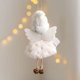 thumbnail image 5 of Xihbxyly Adorno Navideño de Niña de Peluche, Bonito Adorno para Árbol, Tela de Felpa Suave de Primera Calidad, Decoración Navideña Versátil, Perfecto para Árboles y Coronas de Navidad, Fácil de Colga, 5 of 7