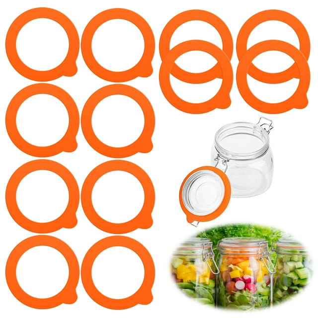letairis 12pcs/set High Silicone Gasket For Wide Range Of Applications Universal Silicone Replacement Gasket 1Set