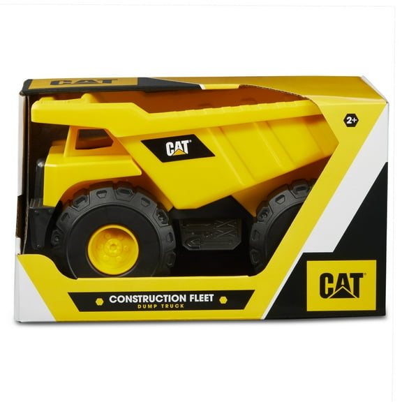 CAT Construction Fleet 10" Dump Truck Sturdy Construction with Real Working Parts for 2-Year Boys & Girls