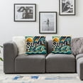 thumbnail image 2 of Summer Pillow Covers Set of 2 Style Throw Pillow Covers Summer Cushion Case Decor for Sofa Couch, 2 of 7