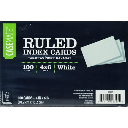 4x6 index card d3 casemate index card 4x6 ruled 100ct walmart 4x6 index card d3 casemate index card 4x6 ruled 100ct walmart