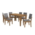 thumbnail image 2 of Juego Comedor Kappesberg 1.6m con 6 Sillas Luna Canela/Gris, 2 of 8