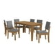 thumbnail image 2 of Juego Comedor Kappesberg 1.6m con 6 Sillas Luna Canela/Gris, 2 of 8