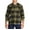 Green, variant on Design Men's Brushed Flannel Long Sleeve Shirt Size 2XL