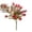 Red, variant on 5 Heads Artificial Flower Mini Rose Bouquet Silk Rose Bouquet for Wedding Home Office Floral Decor, 12.5"