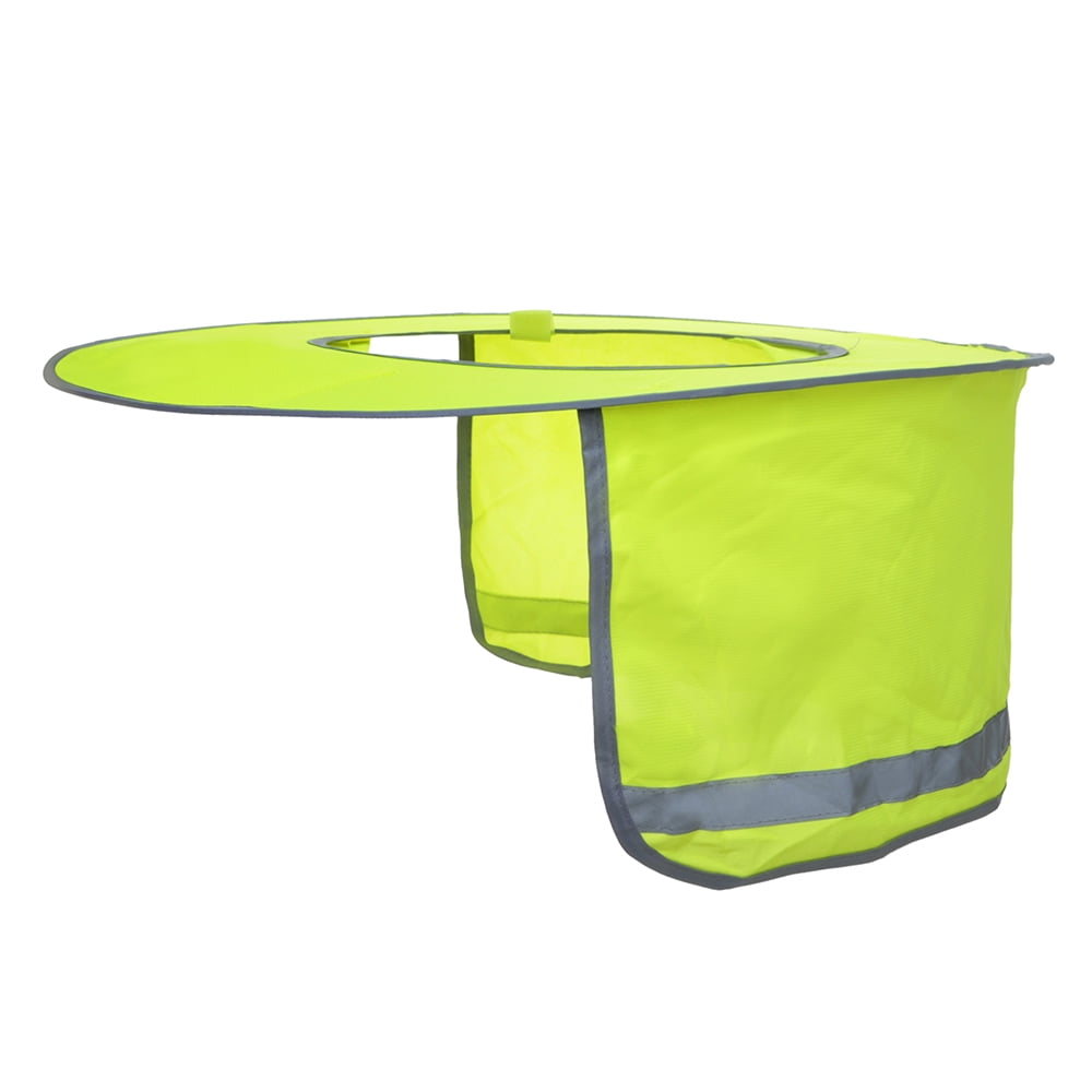Aspire Hard Hat Sun Shield, High Visibility Full Brim Neck Sunshade for