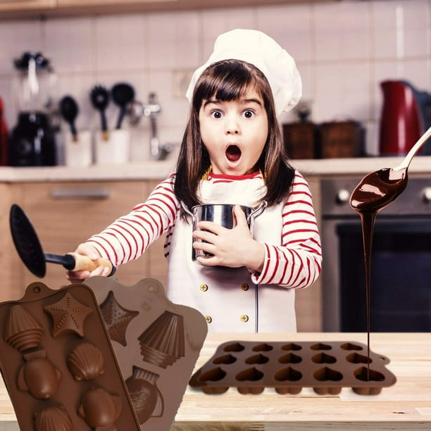 jovati Christmas Silicone Molds for Chocolate Diy Baking Tools