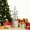 Silver, variant on Kumdkd Red Christmas 13-Head Fruit Branch Ornament, Plastic Holiday Tabletop Decor with Realistic Berries, 6.2 inch Miniature Tree Alternative for Shelf, Desk, Festive Centerpiece Decoration