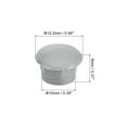 thumbnail image 2 of Uxcell 200Pack 10mm(3/8") Dia Plastic Screw Hole Plugs Cover for Furniture, Light Grey, 2 of 6