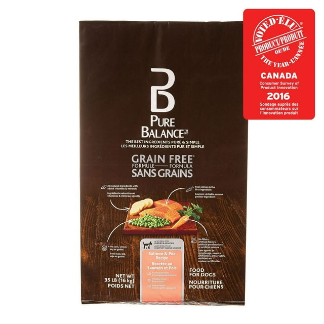 Pure Balance Salmon & Pea Recipe Grain Free Dry Dog Food