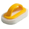 thumbnail image 2 of 3pcs Non-Scratch Bath Tub Scrubber & Pool Step Cleaner Heavy Duty Shower Tile Grout Brush,for Bathtub, Sink, Spa, Swimming Pool Corners - Handheld Bathroom Scouring Pad with Durable Handle, 2 of 4