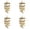 A 4PCS, variant on Cuttlefish Bones, Parrot Cewing Cuttlefish Bones Grinding Cuttlefish Feed Calcium Stone Parrot Teeth Grinding Cuttlefish Bones For Birds With Bells